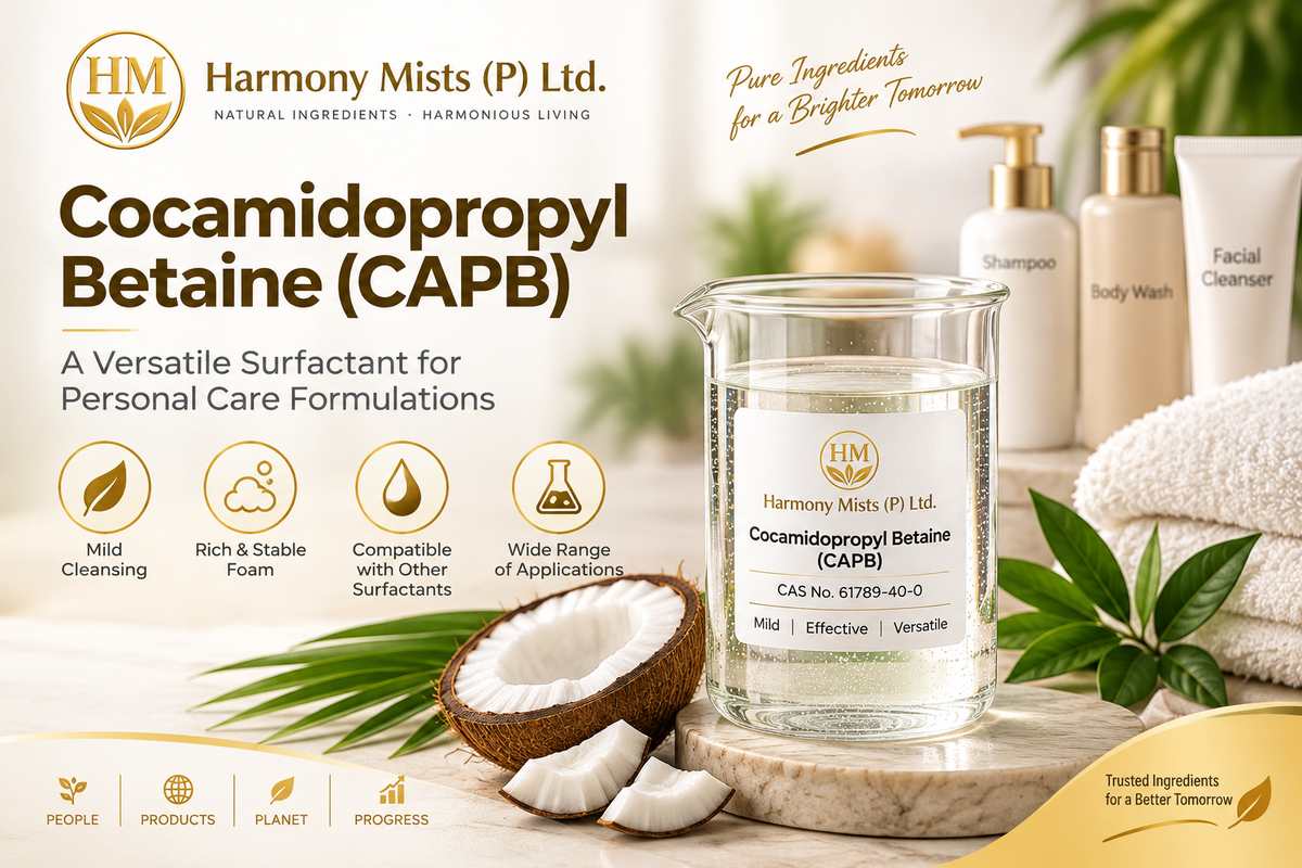 CocamidoPropyl Betaine (CAPB): Uses, Benefits & Applications
