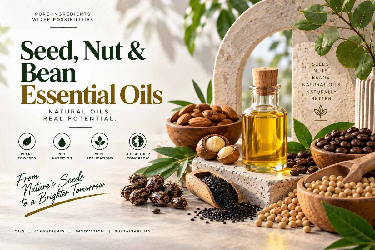Seed, Nut & Bean Essential Oils